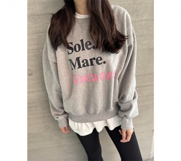 配色文字灰色大學t